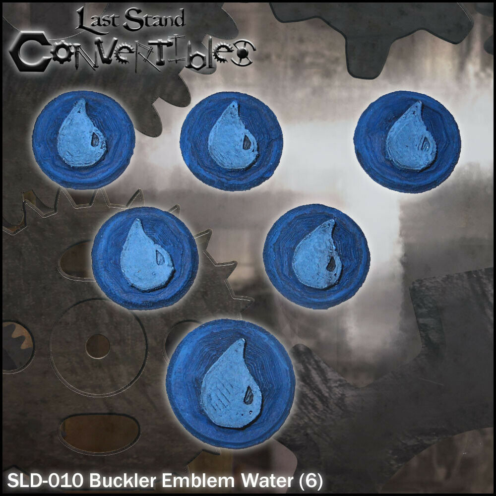 Last Stand Convertibles Bits Shields - Buckler Emblem Water (6)